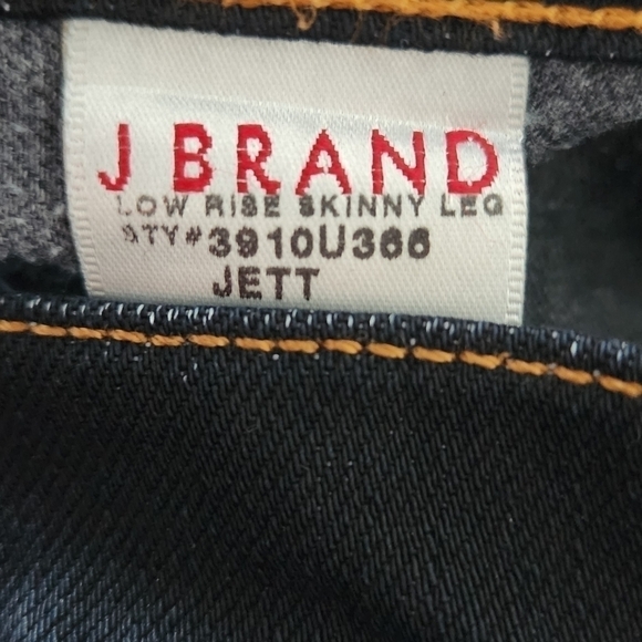 J Brand Jett Low Rise Skinny Leg Jean In Dark Blue - Picture 6 of 7